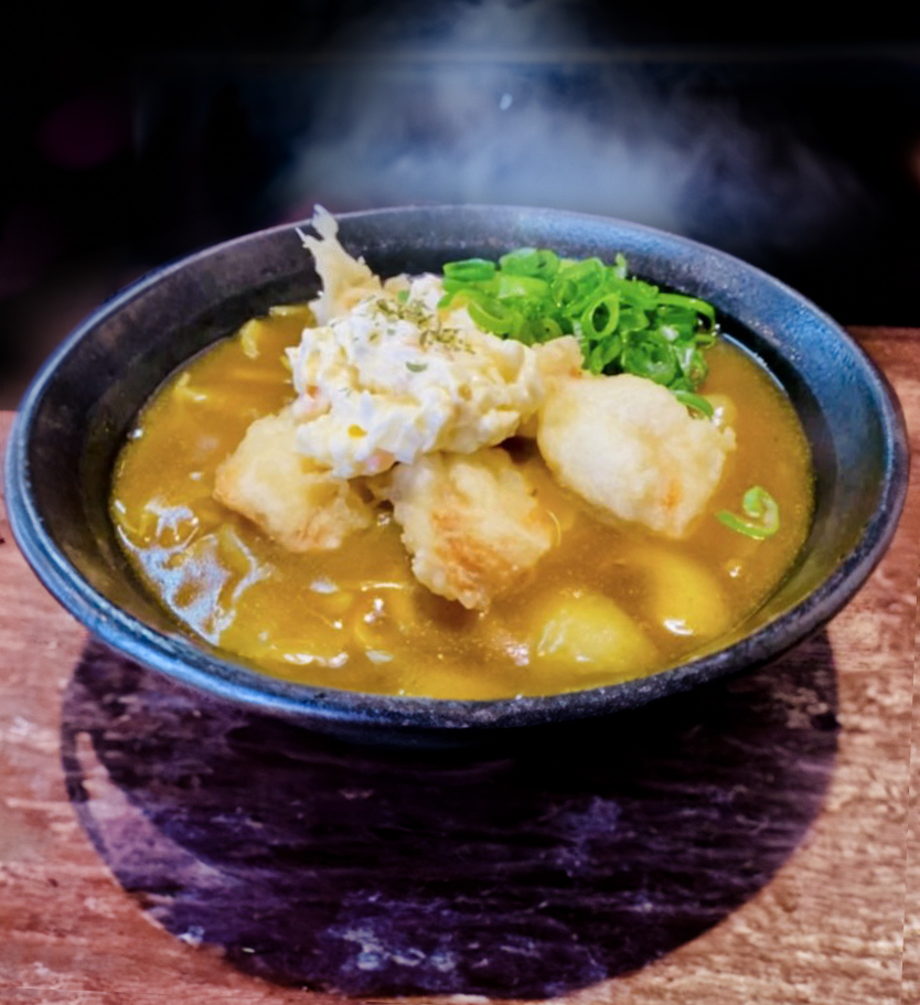 Chicken Tempura & Tartar Source Curry Udon